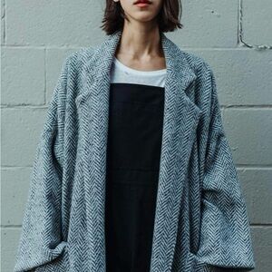 Horses Atelier Alchemical Gray Herringbone Coat